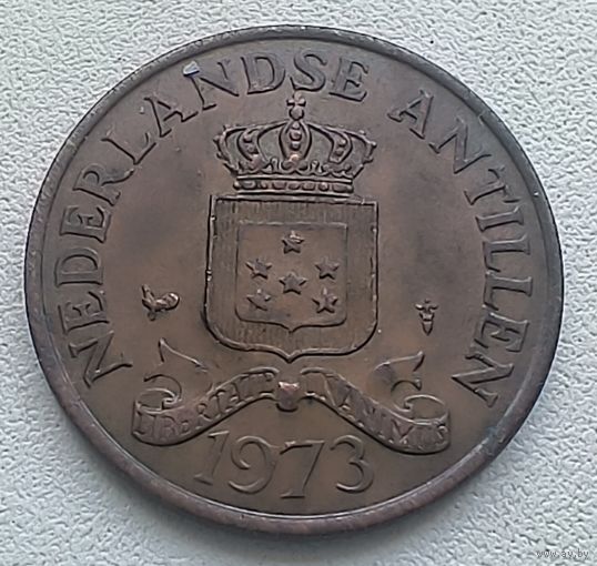 Антильские острова 2.5 цента 1973  3-15-35