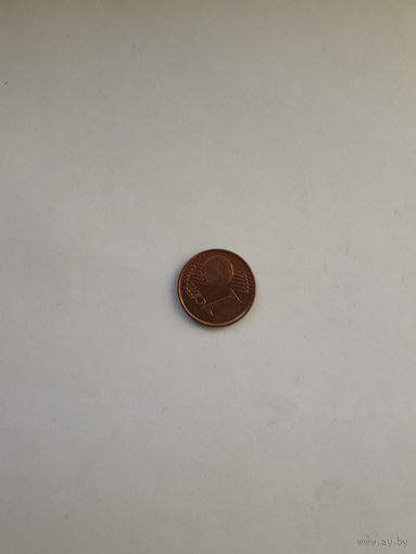 Греция 1 евроцент 2019