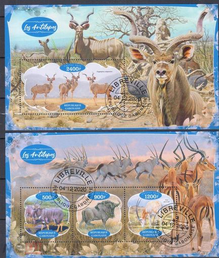 ГАБОН  2020 год  серия блоков