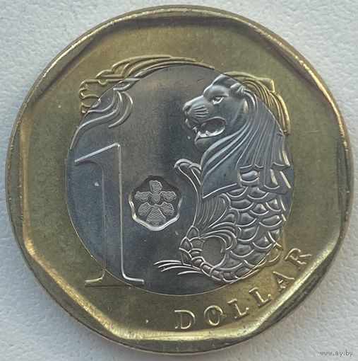 Сингапур 1 доллар 2016 г.