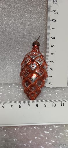 Ёлочная игрушка. Шишка. 12