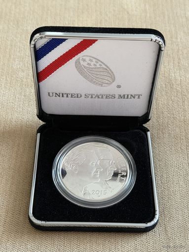 США 1 доллар 2015 года, 75 лет фонду "March of Dimes"