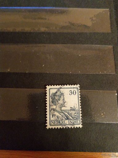 1914 Голландская колония Ост-Индия королева флот концовка серии (4-2)