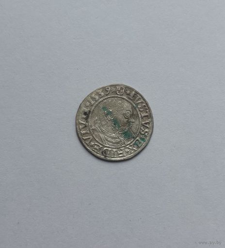 Герцогство Пруссия. Альберт Гогенцоллерн. Кёнигсберг. Грош 1539 г. Хорошее состояние!