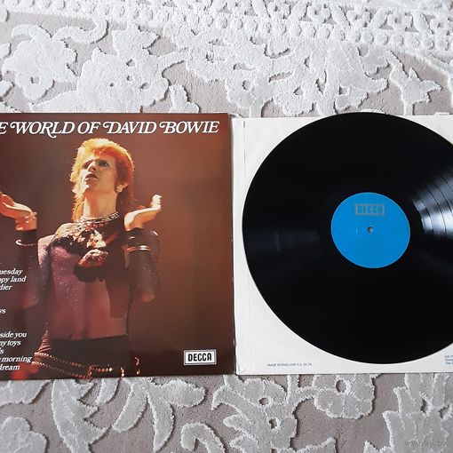 DAVID BOWIE - 1970 - THE WORLD OF DAVID BOWIE (UK) LP