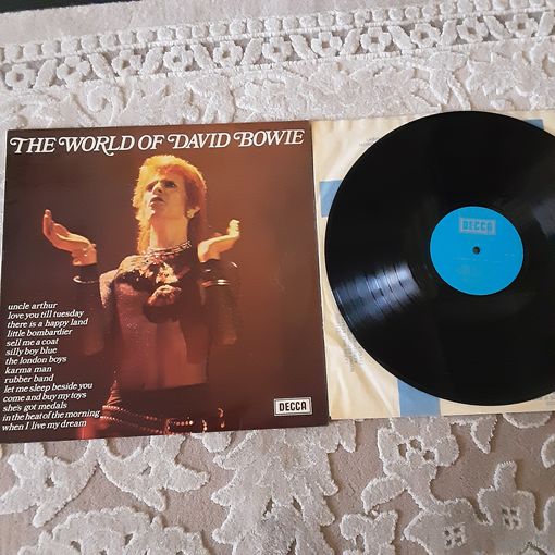 DAVID BOWIE - 1970 - THE WORLD OF DAVID BOWIE (UK) LP