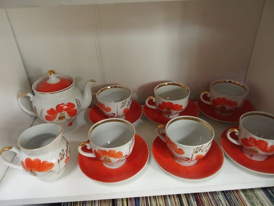 Сервиз Маки Барановка СССР