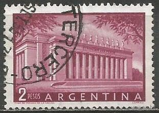 Аргентина. Здание фонда Эвы Перон. 1955г. Mi#626.