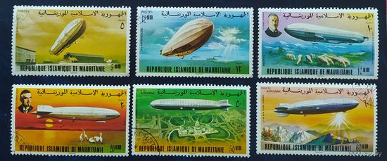 Мавритания 1976 Воздухоплавание.