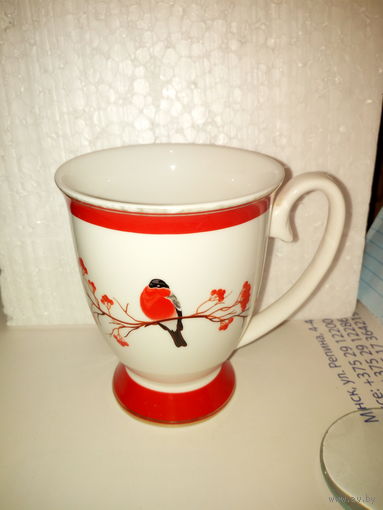Кружка чайная "СНЕГИРИ"