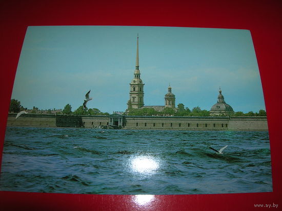 Ленинград Петропавловская крепость 1985 год чистая
