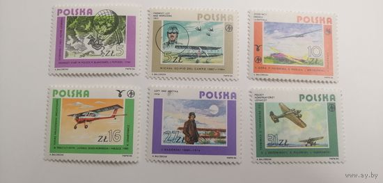 Польша 1984. Польская история полетов. Авиация.