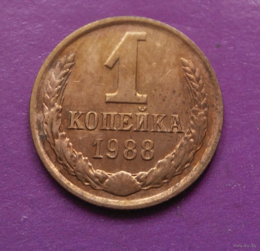 1 копейка 1988 года СССР #10