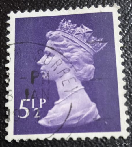 Лот 222 Великобритания (1973) Стандартный выпуск. Елизовета II королева GB 635