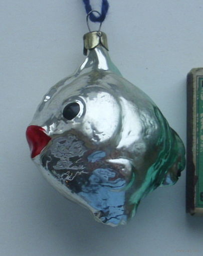 Ёлочная игрушка. Рыба. Т-58.