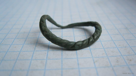 Перстень.Бронза, литье.