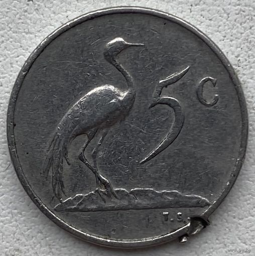 ЮАР 5 центов 1973 г.