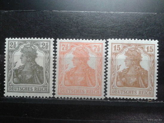 Германия, Рейх 1916 "Германия" 5-я серия** Полная Михель-20,0 евро