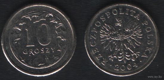 Польша y279 10 грош 2004 год (mw) (_alb2