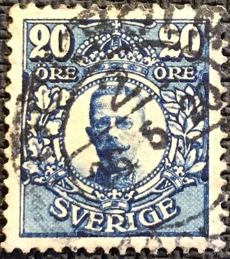 ЦІКАВІЦЬ АБМЕН! 1911, Густаў V, 20 орэ