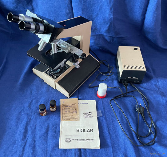 Микроскоп BIOLAR PZO полный комплект