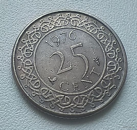 Суринам 25 центов 1976 1-11-9