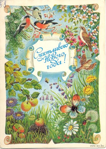 Подписанная открытка СССР. Похитонова. 1987