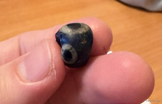 Глазчатая бусина старинная