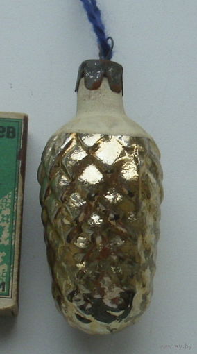 Ёлочная игрушка. Шишка. М-50.