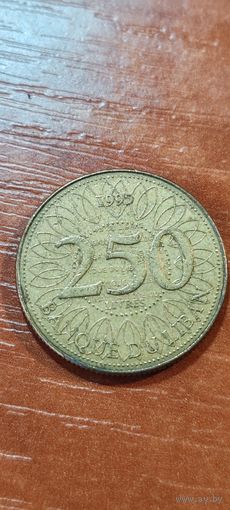Ливан 250 ливрес 1995