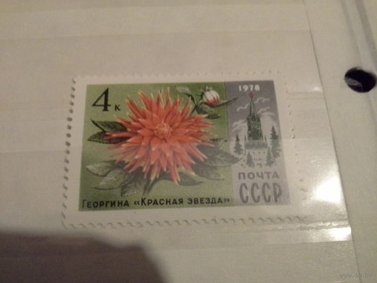 СССР 1978 цветы