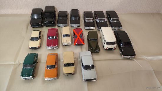 Масштабные модели 1:43