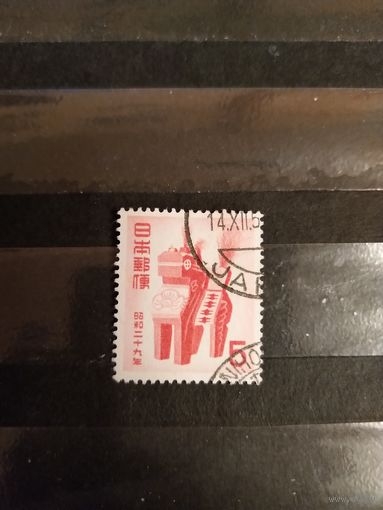 1953 Япония искусство мих628 оценка 1евро выпускалась одиночкой (4-13)