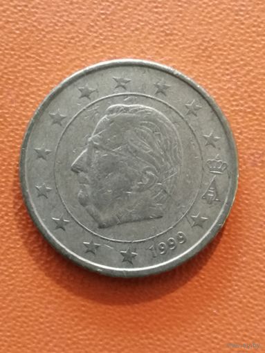 Бельгия 50 евроцентов, 1999 год, KM# 300