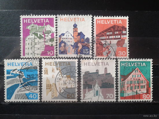 Швейцария 1973 Стандарт, ландшафты