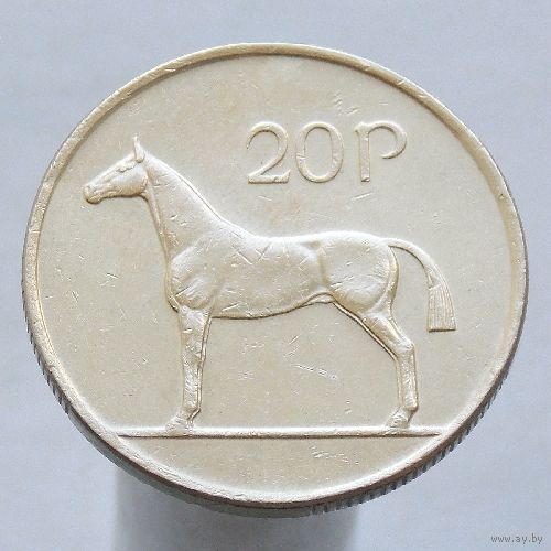 Ирландия  20 пенсов 1992