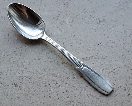 Ложка чайная посеребренная клеймо США ХХ век.