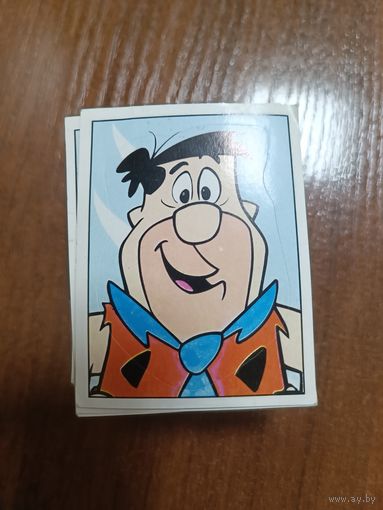 Наклейки Флинстоны panini