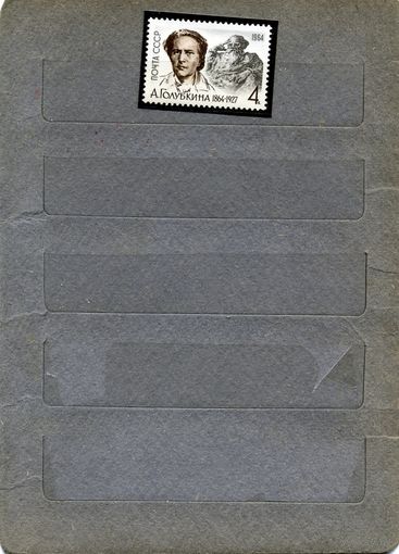 СССР, 1964, ГОЛУБКИНА **,  Заг.2898 чистая