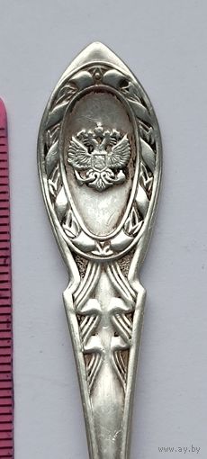 Кофейная ложка. Вес 18,1 грамма. Серебро 925. 12,7 см. Не чищена. 201