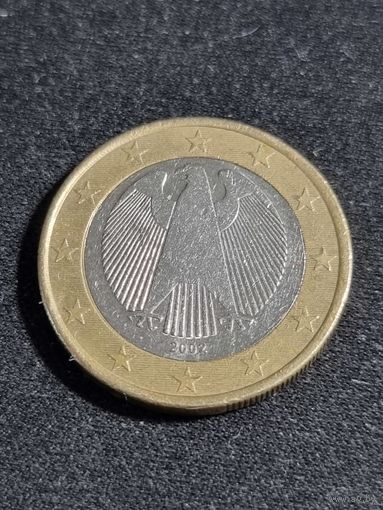 Германия 1 евро 2002 F