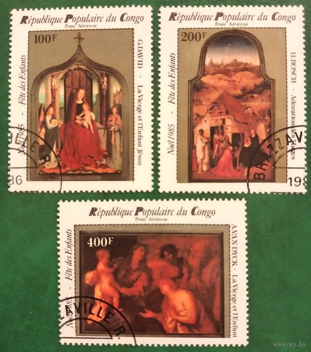 Конго 1985. Живопись