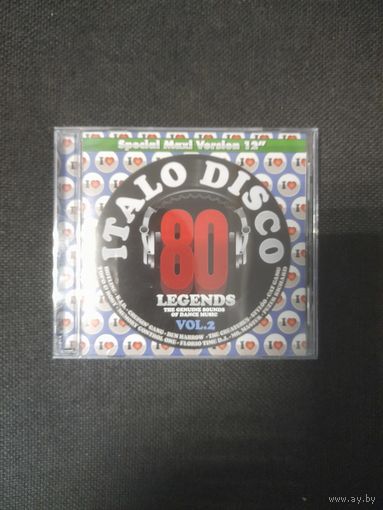 Various artists  " ITALO-DISCO 80 LEGENDS VOL.2"  CD