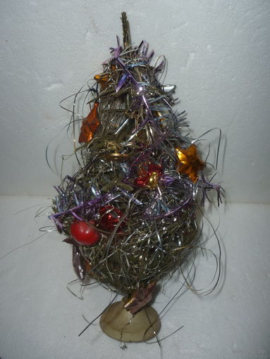 Ёлка С Миниатюрными Игрушками СССР