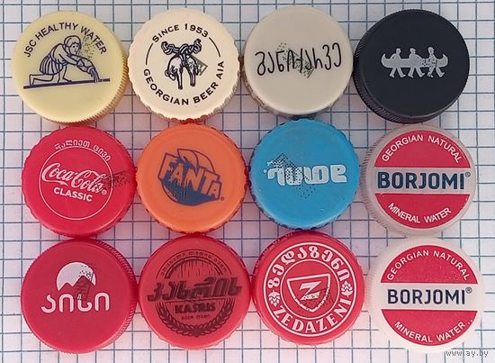 12 ПЭТ крышек Грузии