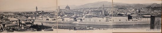 Открытка Италия Panorama di Firenze