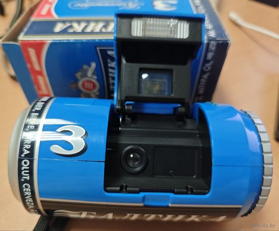 Призовой, фирменный Фотоаппарат. Балтика 3. Победителю сложного квеста с крышечками. Редкий.