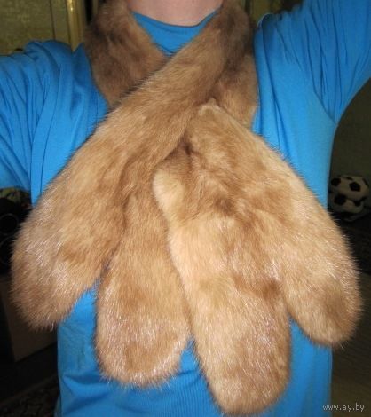 Горжетка норковая (винтаж)