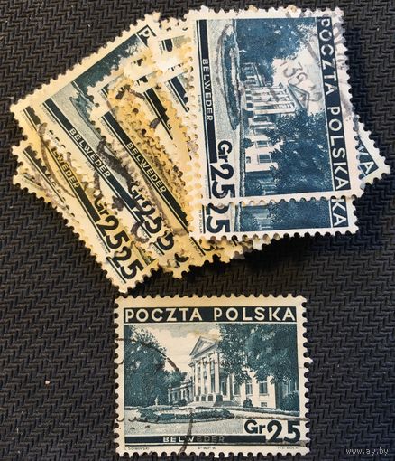 ЦІКАВІЦЬ АБМЕН! 1935, палац Бельведэр (Варшава), 25 грош