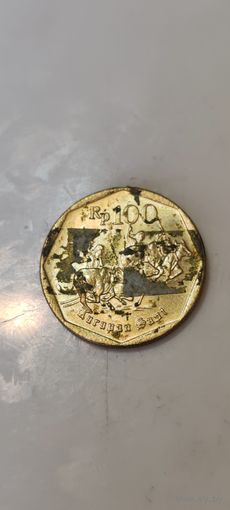 Индонезия 100 рупий 1996